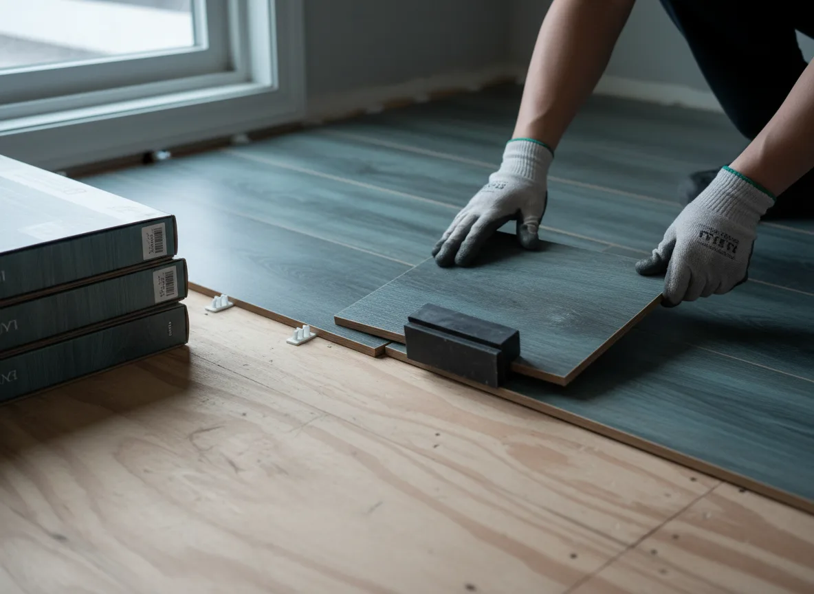 Luxury Vinyl Plank Installation company in Winfred, SD